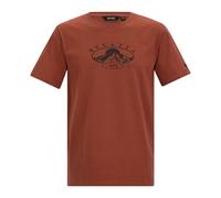 Regatta Mens Cline IX Mountain T-Shirt - Brick Red - Brick Red - 3XL - 95% Cotton/5% Viscose