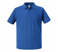 (3XL, Bright Royal) Russell Mens Authentic Eco Polo Shirt