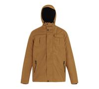 Regatta Mens Eamont Insulated Waterproof Jacket - Brown - 3XL - Brown - 100% Polyester
