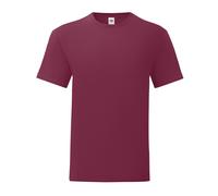(3XL, Burgundy) Fruit of the Loom Mens Iconic 150 T-Shirt