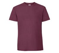 (3XL, Burgundy) Fruit Of The Loom Mens Ringspun Premium T-Shirt