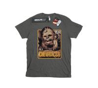 (3XL, Charcoal) Star Wars Mens Chewbacca Scream T-Shirt