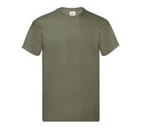 (3XL, Classic Olive) Fruit Of The Loom Mens Original T-Shirt