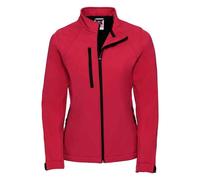 (3XL, Classic Red) Russell Womens/Ladies 3 Layer Soft Shell Jacket