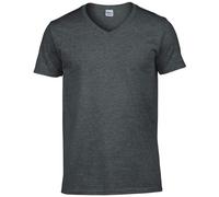Gildan Mens Heather V Neck T-Shirt RW9504