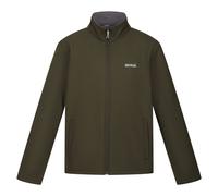 Regatta Mens Cera V Wind Resistant Soft Shell Jacket - Dark Khaki - 3XL - Dark Khaki - 96% Polyester/4% Elastane