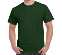 (3XL, Forest) Gildan Adults Unisex Heavy Cotton T Shirt