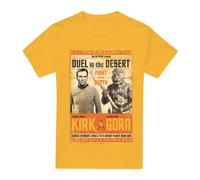 (3XL, Gold) Star Trek Mens Duel in the Desert T-Shirt