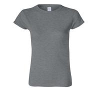 (3XL, Graphite Heather) Gildan Ladies Soft Style Short Sleeve T-Shirt