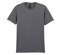 (3XL, Graphite Heather) Gildan Mens Soft Style Ringspun T Shirt