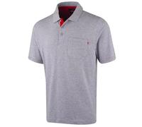(3XL, Grey) Lee Cooper Mens Marl Pique Polo Shirt