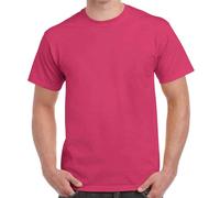 (3XL, Heliconia) Gildan Adults Unisex Heavy Cotton T Shirt