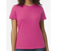 (3XL, Heliconia) Gildan Womens/Ladies Soft Midweight T-Shirt