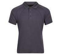 Regatta Professional Mens Coolweave Short Sleeve Polo Shirt (Iron) - Grey - Size 3XL