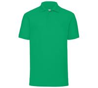 Mens 6535 Pique Short Sleeve Polo Shirt - Kelly Green / 3XL