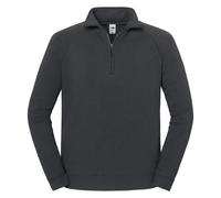 (3XL, Light Graphite) Fruit of the Loom Unisex Adult Iconic Premium Sweatshirt