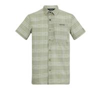 (3XL, Light Sage) Regatta Mens Checked Insect Repellent Short-Sleeved Travel Shirt