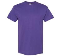 (3XL, Lilac) Gildan Mens Heavy Cotton Short-Sleeved T-Shirt