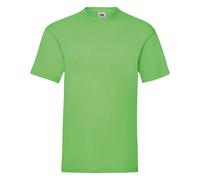 (3XL, Lime) Fruit Of The Loom Mens Valueweight Short Sleeve T-Shirt