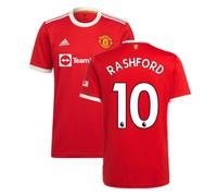(3XL) Man Utd 2021-2022 Home Shirt (RASHFORD 10)
