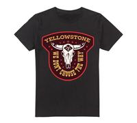 (3XL, Military Green/White/Yellow) Yellowstone Unisex Adult We Don't Choose The Way T-Shirt