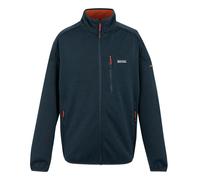 (3XL, Moonlight Denim/Tangerine Tango) Regatta Mens Kames Full Zip Fleece Jacket