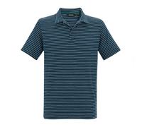(3XL, Moonlight Denim/White) Regatta Mens Hadvo Stripe Polo Shirt