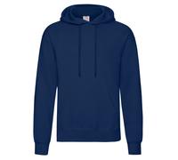 (3XL, Navy) Fruit Of The Loom Adults Unisex Classic Hooded Sweatshirt