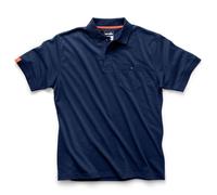 (3XL, Navy) Scruffs Mens Polo Shirt