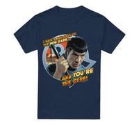 (3XL, Navy) Star Trek Mens Pon Farr T-Shirt