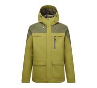 (3XL, Nephrite Green/Dark Khaki) Regatta Mens Stanford Two Tone Waterproof Insulated Jacket