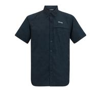 Regatta Mens Mindano Textured Shirt - Night Sky - 3XL - Night Sky - 90% Polyester/10% Viscose
