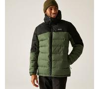 (3XL, Olive Night/Black) Regatta Mens Aldthorn Water Repellent Padded Jacket