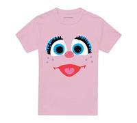 (3XL, Pink) Sesame Street Unisex Adult Abby Cadabby Sketch T-Shirt
