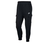 (3XL R, Black/White) Nike Mens Sportswear Club Cargo Jogging Bottoms