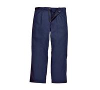 (3XL R, Navy) Portwest Unisex Adult Bizweld Fire Resistant Work Trousers