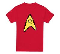 (3XL, Red) Star Trek Mens Engineering 8-Bit T-Shirt