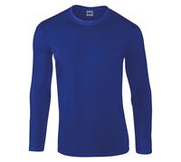 (3XL, Royal Blue) Gildan Unisex Adult Softstyle Long-Sleeved T-Shirt