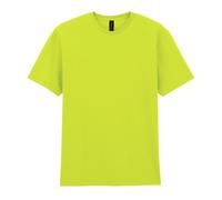 (3XL, Safety Green) Gildan Mens Cotton Lightweight T-Shirt