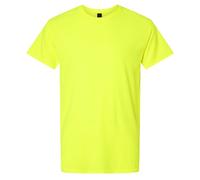 (3XL, Safety Green) Gildan Mens Plain Lightweight T-Shirt