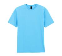 (3XL, Sky Blue) Gildan Mens Cotton Lightweight T-Shirt