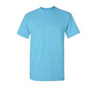(3XL, Sky Blue) Gildan Mens Heavy Cotton T-Shirt