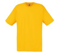 (3XL, Sunflower) Fruit Of The Loom Mens Original Short Sleeve T-Shirt