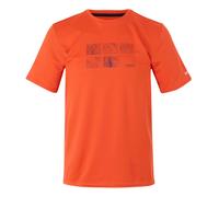 (3XL, Tangerine Tango) Regatta Mens Fingal IX Topographic T-Shirt