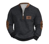 3XL Ugly Christmas Sweater Golf Pullovers for Men Custom Shirt Pullover Mens Jacket Winter Mens Teddy Fleece Jacket Mens Sweatshirts Hoodies Heated Jumper Mens Waterproof Coat (Black, XL)