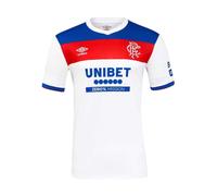 (3XL, White/Blue) Umbro Mens 25/26 Rangers FC Away Jersey