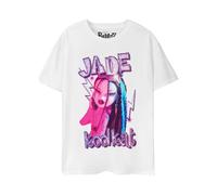 (3XL, White) Bratz Womens/Ladies Kool Kat Jade T-Shirt