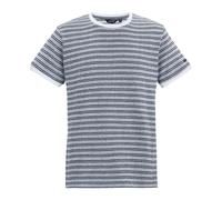 Regatta Mens Benlin Striped T-Shirt - White/Navy - 3XL - White/Navy - 100% Cotton