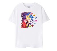 (3XL, White) Sonic The Hedgehog Mens Diamond T-Shirt