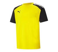 (3XL, Yellow/Black/White) Puma Mens TeamPACER Colour Block T-Shirt